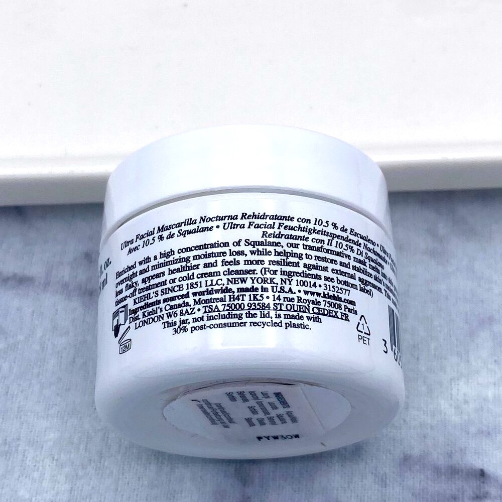 Kiehl’s Skincare,Ultra Facial Overnight Rehydrating Mask-Travel 29ml,0.95oz-NEW - Picture 4 of 10